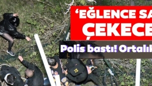 İstanbulda dizi çekimi bahanesiyle 500 kişilik parti