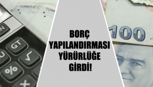 Borç yapılandırması Resmi Gazetede: Hangi borçlar yapılandırma kapsamında?
