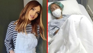 Ameliyat olan Seren Serengil, dikişleri alınmadan program çekimleri için kamera karşısına geçti