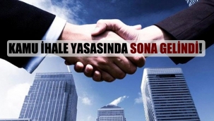 Kamu ihale yasasında sona gelindi!