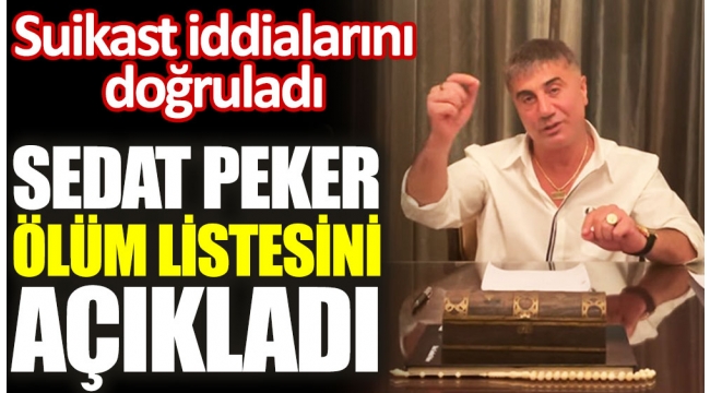 Sedat Pekerden ölüm listesi ve suikast iddiası! "Muhalif gazeteciler de yer alıyor!"