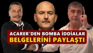 Gazeteci Erk Acarerden bomba Soylu iddiaları...