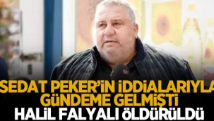 Öldürülen Organize suç örgütü lideri Halil Falyalının arşivinden kimler çıktı?