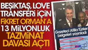 Beşiktaş eski başkan Fikret Ormana 13 milyonluk görevi kötüye kullanma davası açtı.