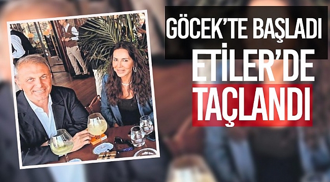 Göcek'te başlamıştı, sosyetik aşkta gizlilik kalktı