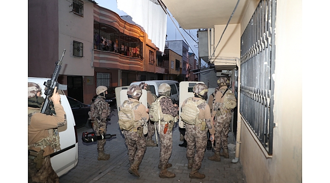 PKK bağlantılı organize suç örgütüne operasyon