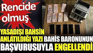  Veysel Şahin'in haberleri başvurusuyla engellendi
