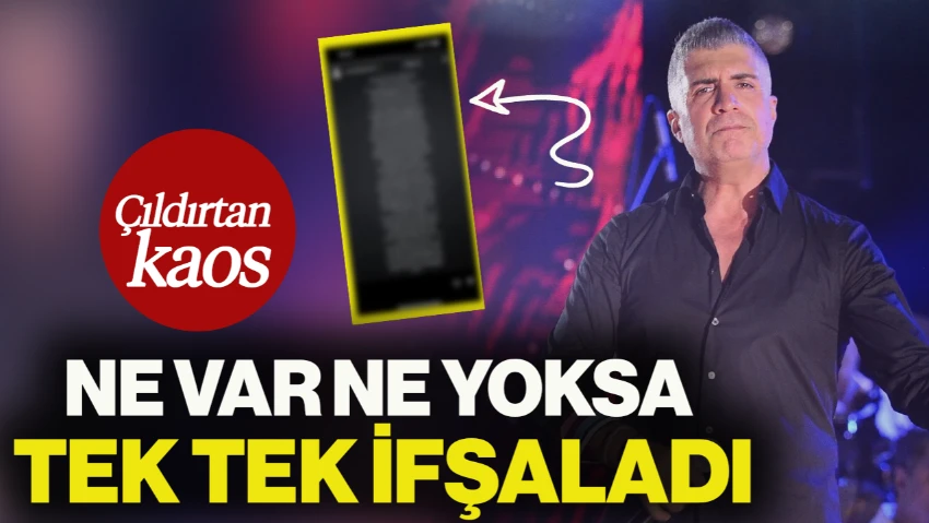 Özcan Deniz Daha Fazla Dayanamadı, Ne Var Ne Yoksa Tek Tek İfşaladı