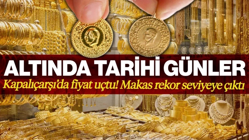 Altında Tarihi Günler: Yatırımcı Nefesini Tuttu, Yeni Rekor Kapıda